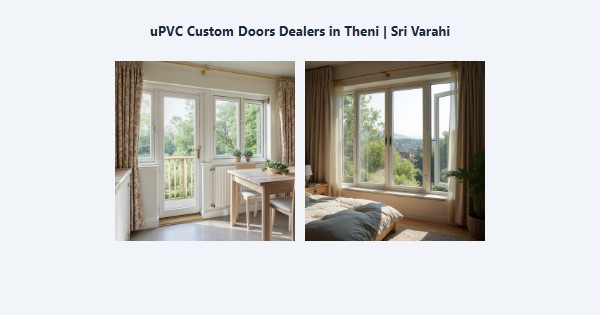Cheap uPVC Custom Doors Dealers in Theni | Sri Varahi