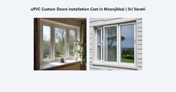 Cheap uPVC Custom Doors Installation Cost in Moonjikkal, Kodaikanal | Sri Varahi