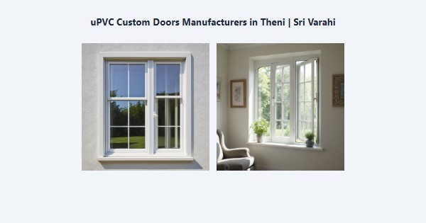 Cheap uPVC Custom Doors Manufacturers in Theni | Sri Varahi
