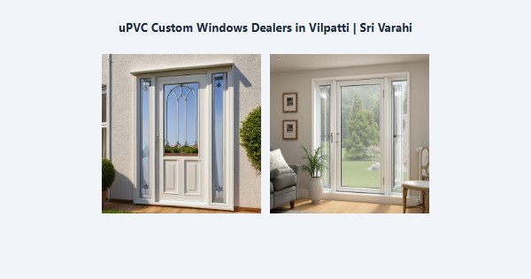 Cheap uPVC Custom Windows Dealers in Vilpatti, Kodaikanal | Sri Varahi