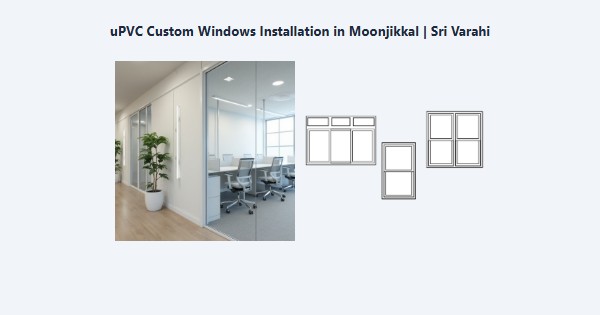 Cheap uPVC Custom Windows Installation in Moonjikkal, Kodaikanal | Sri Varahi