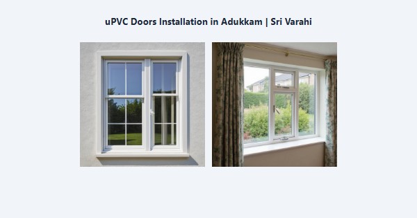 Cheap uPVC Doors Installation in Adukkam, Kodaikanal | Sri Varahi