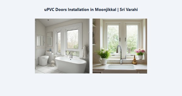 Cheap uPVC Doors Installation in Moonjikkal, Kodaikanal | Sri Varahi