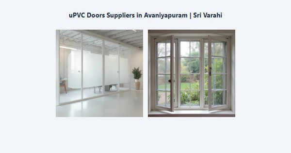 Cheap uPVC Doors Suppliers in Avaniyapuram, Madurai | Sri Varahi