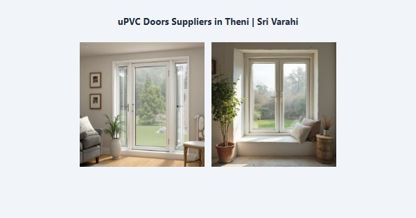 Cheap uPVC Doors Suppliers in Theni | Sri Varahi