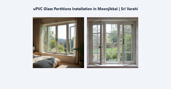 Cheap uPVC Glass Partitions Installation in Moonjikkal, Kodaikanal | Sri Varahi