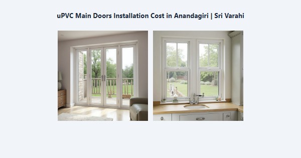 Cheap uPVC Main Doors Installation Cost in Anandagiri, Kodaikanal | Sri Varahi