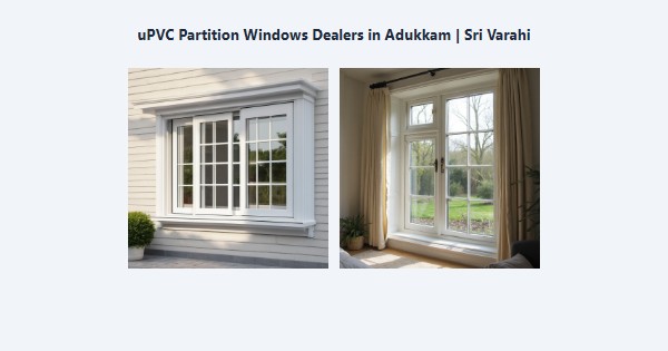 Cheap uPVC Partition Windows Dealers in Adukkam, Kodaikanal | Sri Varahi