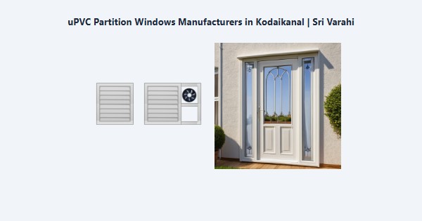 Cheap uPVC Partition Windows Manufacturers in Kodaikanal | Sri Varahi