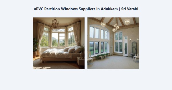 Cheap uPVC Partition Windows Suppliers in Adukkam, Kodaikanal | Sri Varahi