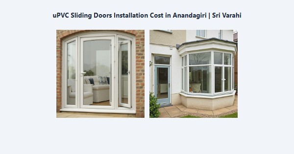 Cheap uPVC Sliding Doors Installation Cost in Anandagiri, Kodaikanal | Sri Varahi
