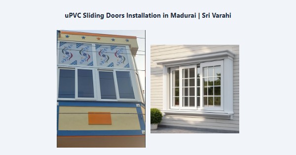 Cheap uPVC Sliding Doors Installation in Madurai | Sri Varahi