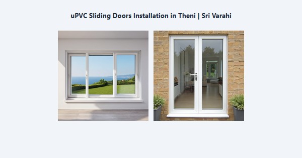 Cheap uPVC Sliding Doors Installation in Theni | Sri Varahi