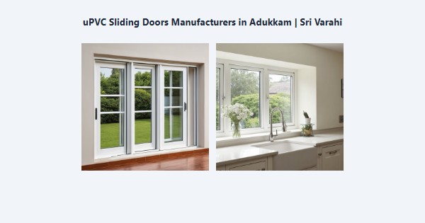 Cheap uPVC Sliding Doors Manufacturers in Adukkam, Kodaikanal | Sri Varahi