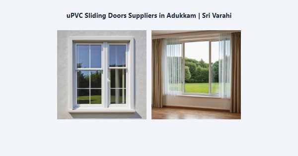 Cheap uPVC Sliding Doors Suppliers in Adukkam, Kodaikanal | Sri Varahi