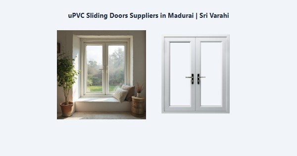 Cheap uPVC Sliding Doors Suppliers in Madurai | Sri Varahi