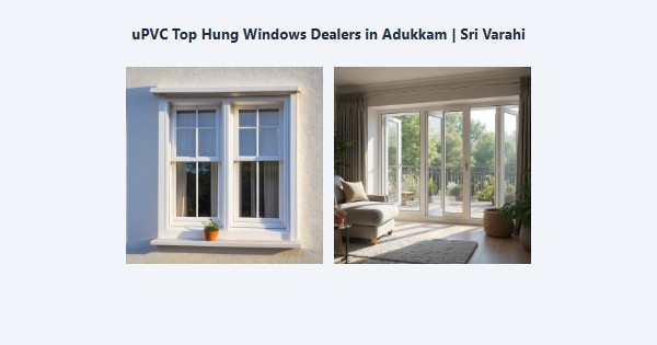 Cheap uPVC Top Hung Windows Dealers in Adukkam, Kodaikanal | Sri Varahi