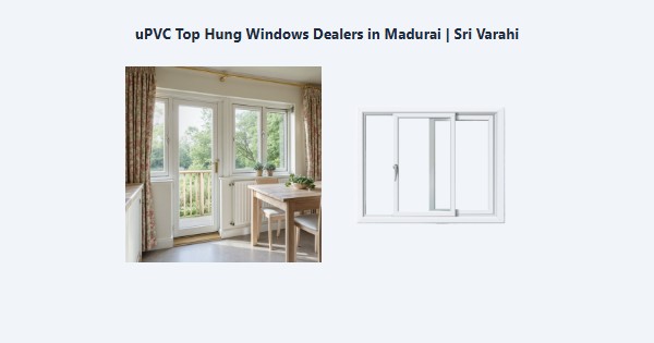 Cheap uPVC Top Hung Windows Dealers in Madurai | Sri Varahi