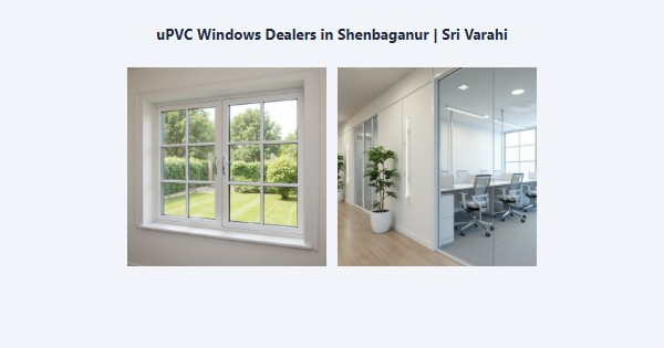 Cheap uPVC Windows Dealers in Shenbaganur, Kodaikanal | Sri Varahi