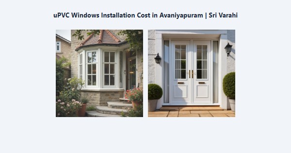 Cheap uPVC Windows Installation Cost in Avaniyapuram, Madurai | Sri Varahi