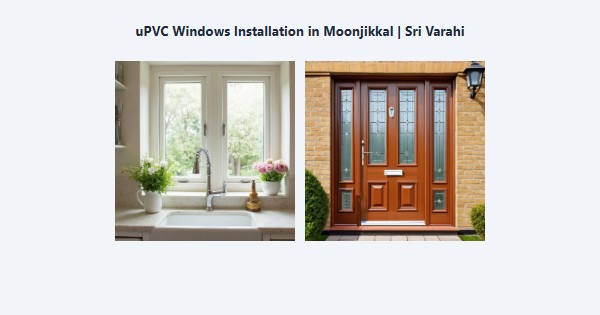 Cheap uPVC Windows Installation in Moonjikkal, Kodaikanal | Sri Varahi