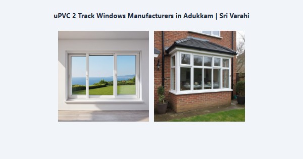 Top uPVC 2 Track Windows Manufacturers in Adukkam, Kodaikanal | Sri Varahi