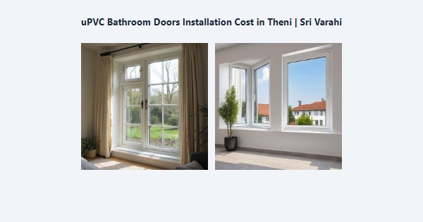 Top uPVC Bathroom Doors Installation Cost in Theni | Sri Varahi