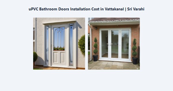 Top uPVC Bathroom Doors Installation Cost in Vattakanal, Kodaikanal | Sri Varahi