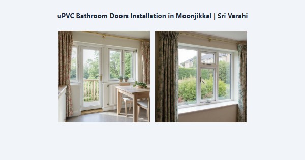 Top uPVC Bathroom Doors Installation in Moonjikkal, Kodaikanal | Sri Varahi