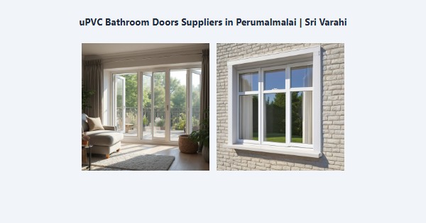Top uPVC Bathroom Doors Suppliers in Perumalmalai, Kodaikanal | Sri Varahi