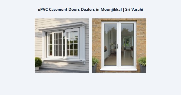 Top uPVC Casement Doors Dealers in Moonjikkal, Kodaikanal | Sri Varahi
