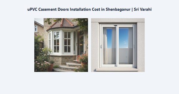 Top uPVC Casement Doors Installation Cost in Shenbaganur, Kodaikanal | Sri Varahi