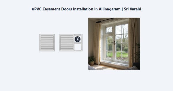 Top uPVC Casement Doors Installation in Allinagaram, Theni | Sri Varahi
