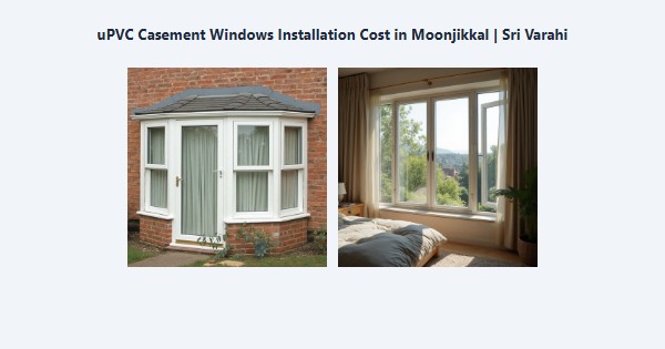 Top uPVC Casement Windows Installation Cost in Moonjikkal, Kodaikanal | Sri Varahi