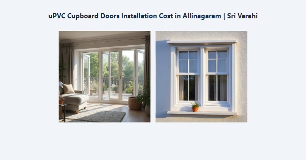 Top uPVC Cupboard Doors Installation Cost in Allinagaram, Theni | Sri Varahi