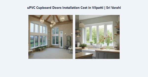 Top uPVC Cupboard Doors Installation Cost in Vilpatti, Kodaikanal | Sri Varahi
