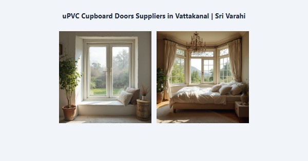 Top uPVC Cupboard Doors Suppliers in Vattakanal, Kodaikanal | Sri Varahi