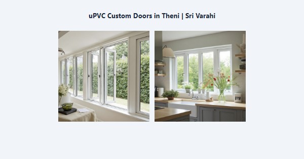 Top uPVC Custom Doors in Theni | Sri Varahi