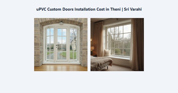 Top uPVC Custom Doors Installation Cost in Theni | Sri Varahi