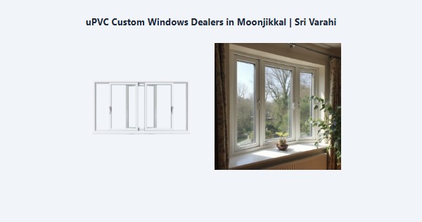 Top uPVC Custom Windows Dealers in Moonjikkal, Kodaikanal | Sri Varahi