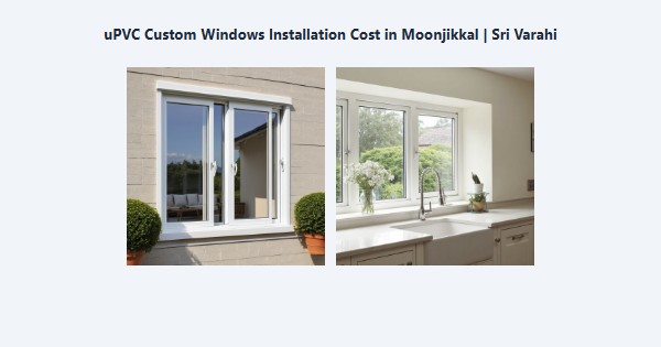 Top uPVC Custom Windows Installation Cost in Moonjikkal, Kodaikanal | Sri Varahi
