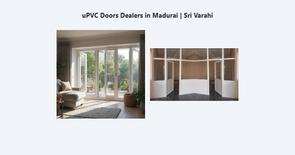 Top uPVC Doors Dealers in Madurai | Sri Varahi