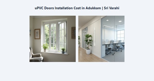 Top uPVC Doors Installation Cost in Adukkam, Kodaikanal | Sri Varahi