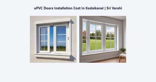 Top uPVC Doors Installation Cost in Kodaikanal | Sri Varahi