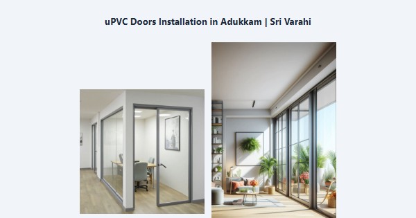 Top uPVC Doors Installation in Adukkam, Kodaikanal | Sri Varahi