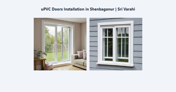 Top uPVC Doors Installation in Shenbaganur, Kodaikanal | Sri Varahi