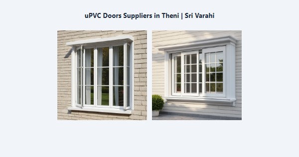 Top uPVC Doors Suppliers in Theni | Sri Varahi