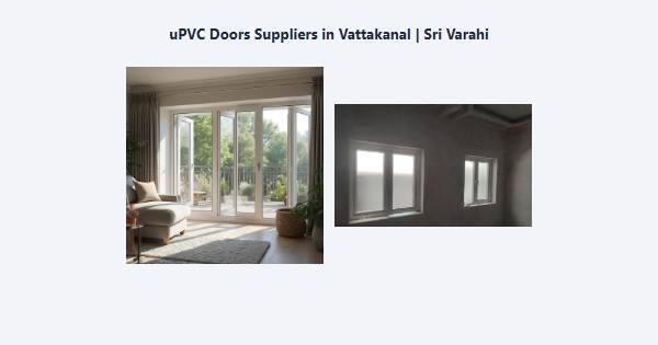 Top uPVC Doors Suppliers in Vattakanal, Kodaikanal | Sri Varahi