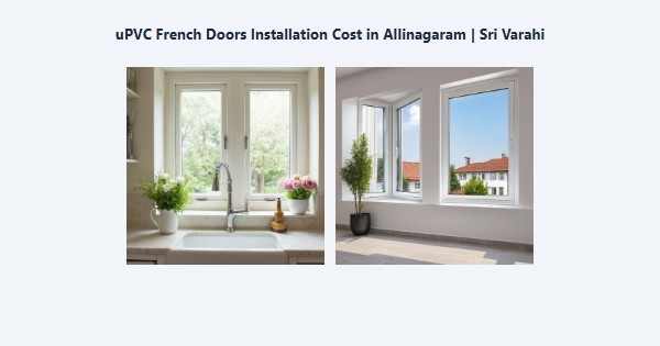 Top uPVC French Doors Installation Cost in Allinagaram, Theni | Sri Varahi