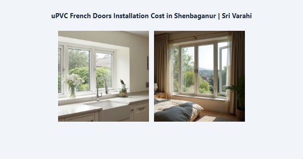Top uPVC French Doors Installation Cost in Shenbaganur, Kodaikanal | Sri Varahi